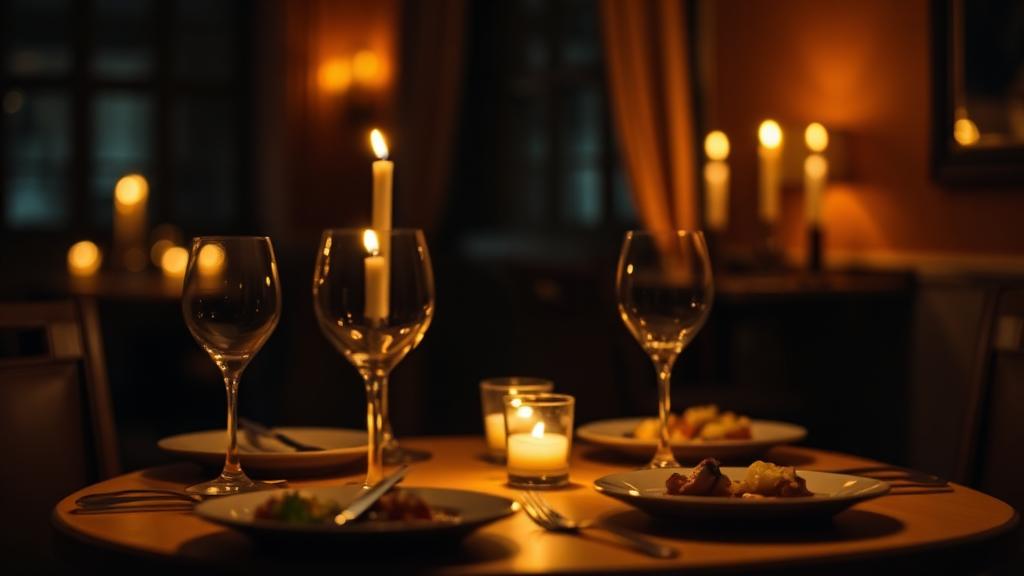 Illustrative dining scene